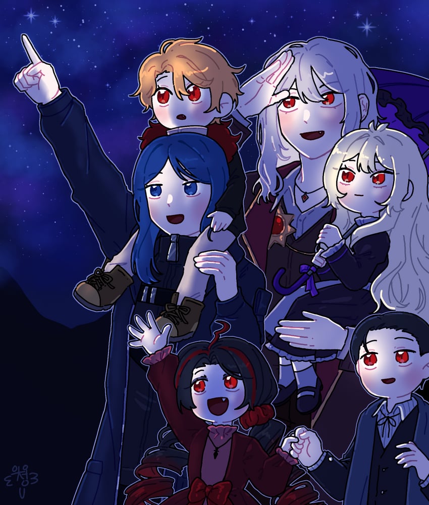 don quixote, sancho, la manchaland's don quixote, bari, dulcinea, and 2 more (project moon and 1 more) drawn by cryung9913