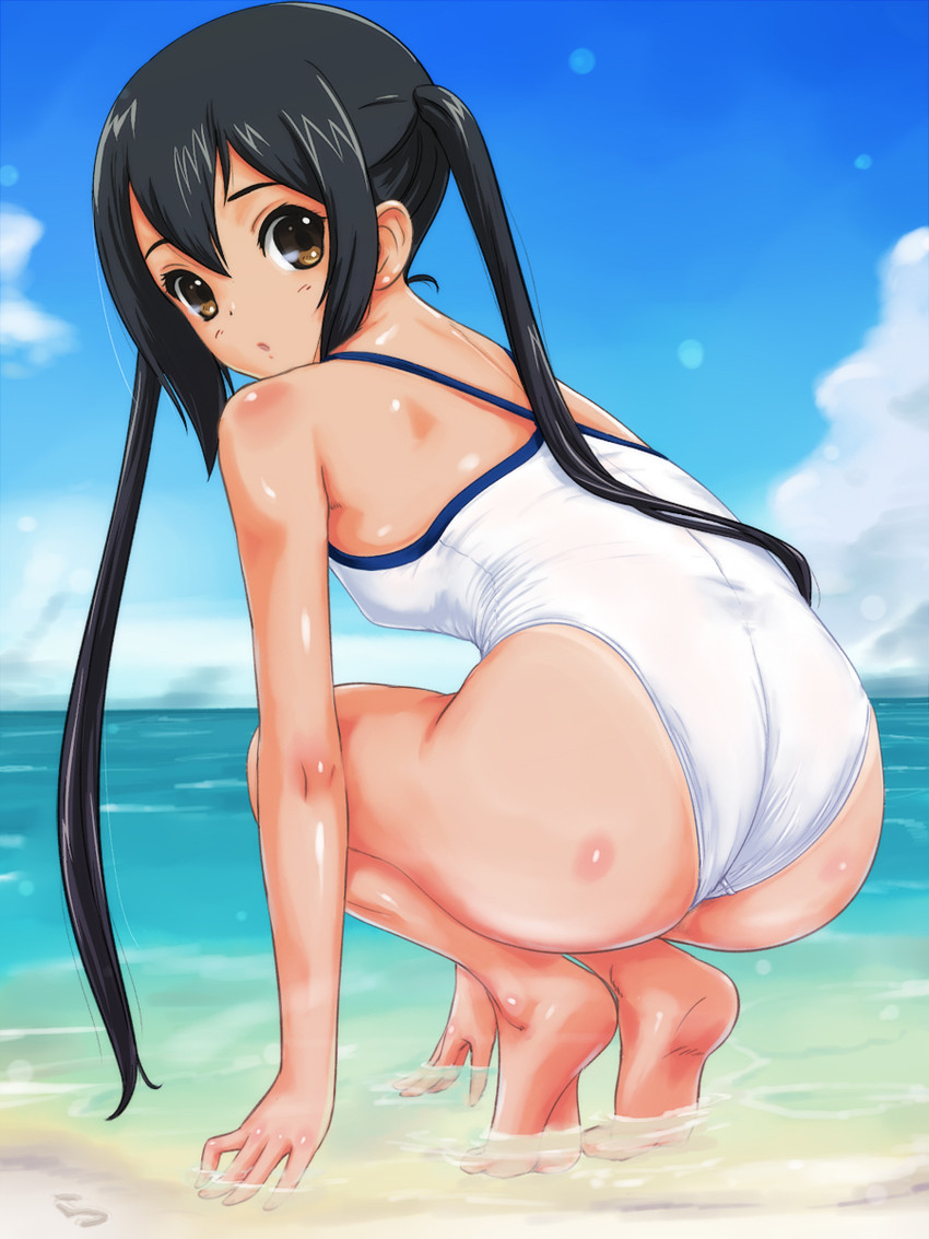 nakano azusa (k-on!) drawn by rasukaru