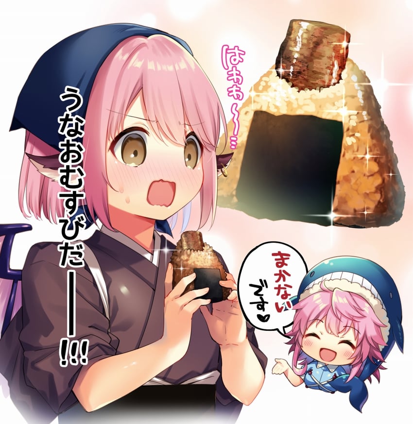 mystia lorelei, okamisty, and okunoda miyoi (touhou) drawn by kapuchii