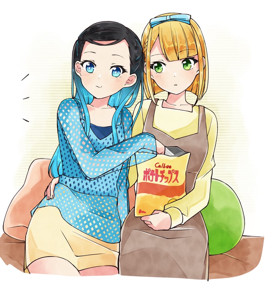 saito nicole and nishiura sora (22/7) drawn by trefle_r