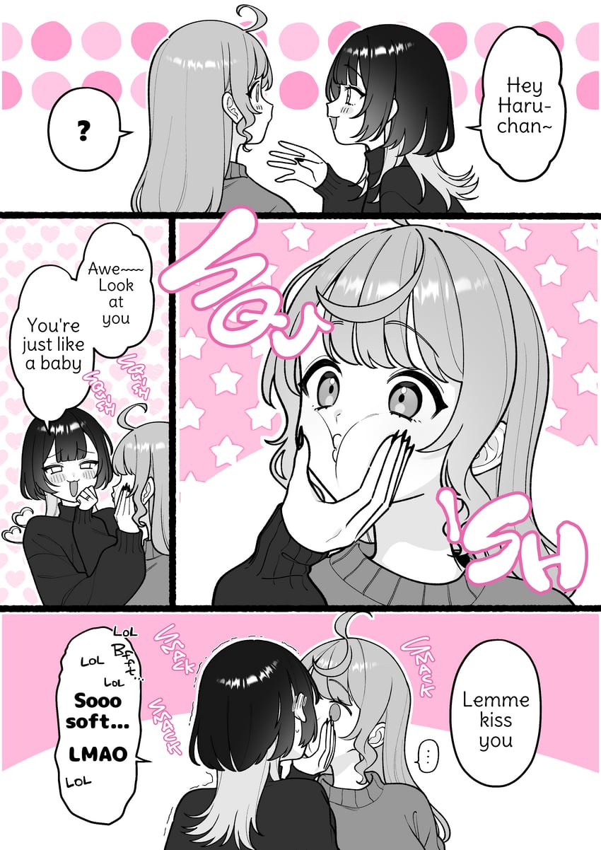 minato matsuki and koharu suzumura (original) drawn by hyaluron_&_daruma