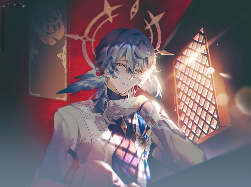 sunday (honkai and 1 more) drawn by nai_pizx