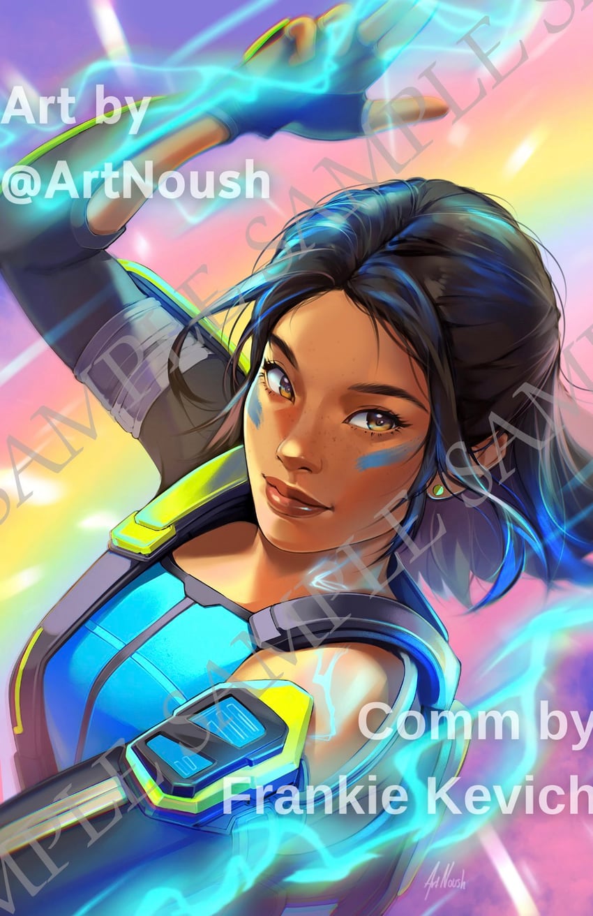 conduit (apex legends) drawn by noush