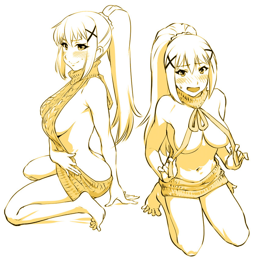 darkness (kono subarashii sekai ni shukufuku wo!) drawn by ueyama_michirou