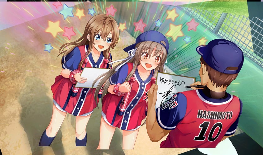 arihara tsubasa and shiina yukari (cinderella series and 1 more)