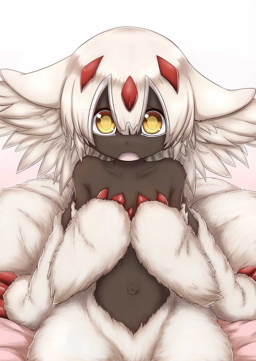 faputa (made in abyss) drawn by horokusa_(korai)