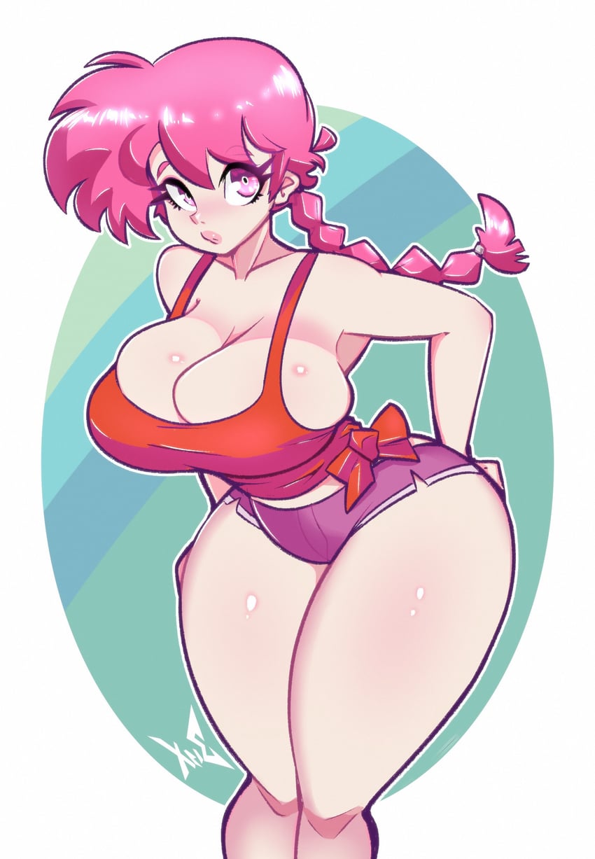 ranma-chan (ranma 1/2) drawn by xpisigma