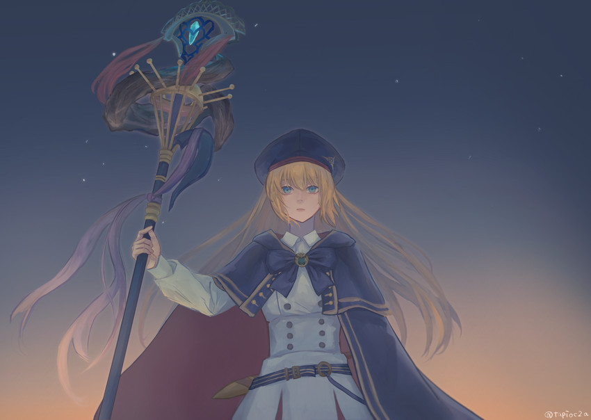 artoria pendragon and artoria caster (fate and 1 more) drawn by tapi_chee