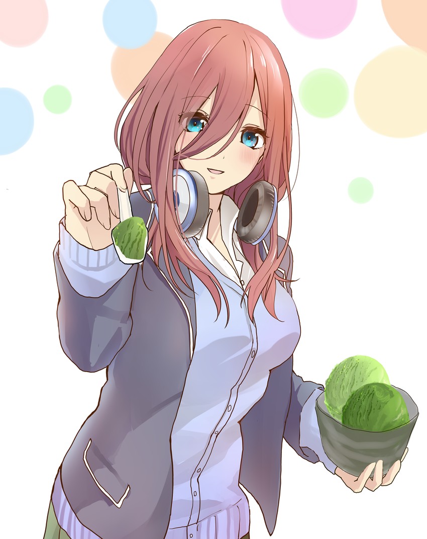 nakano miku (go-toubun no hanayome) drawn by yoshioka_pochi