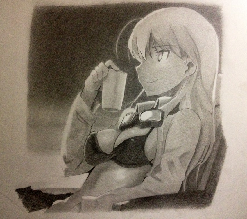 hanna-justina marseille (world witches series and 1 more) drawn by yosi-aki2