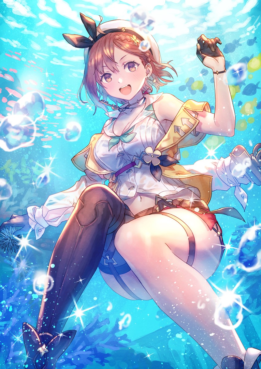 reisalin stout (atelier and 2 more) drawn by anbe_yoshirou