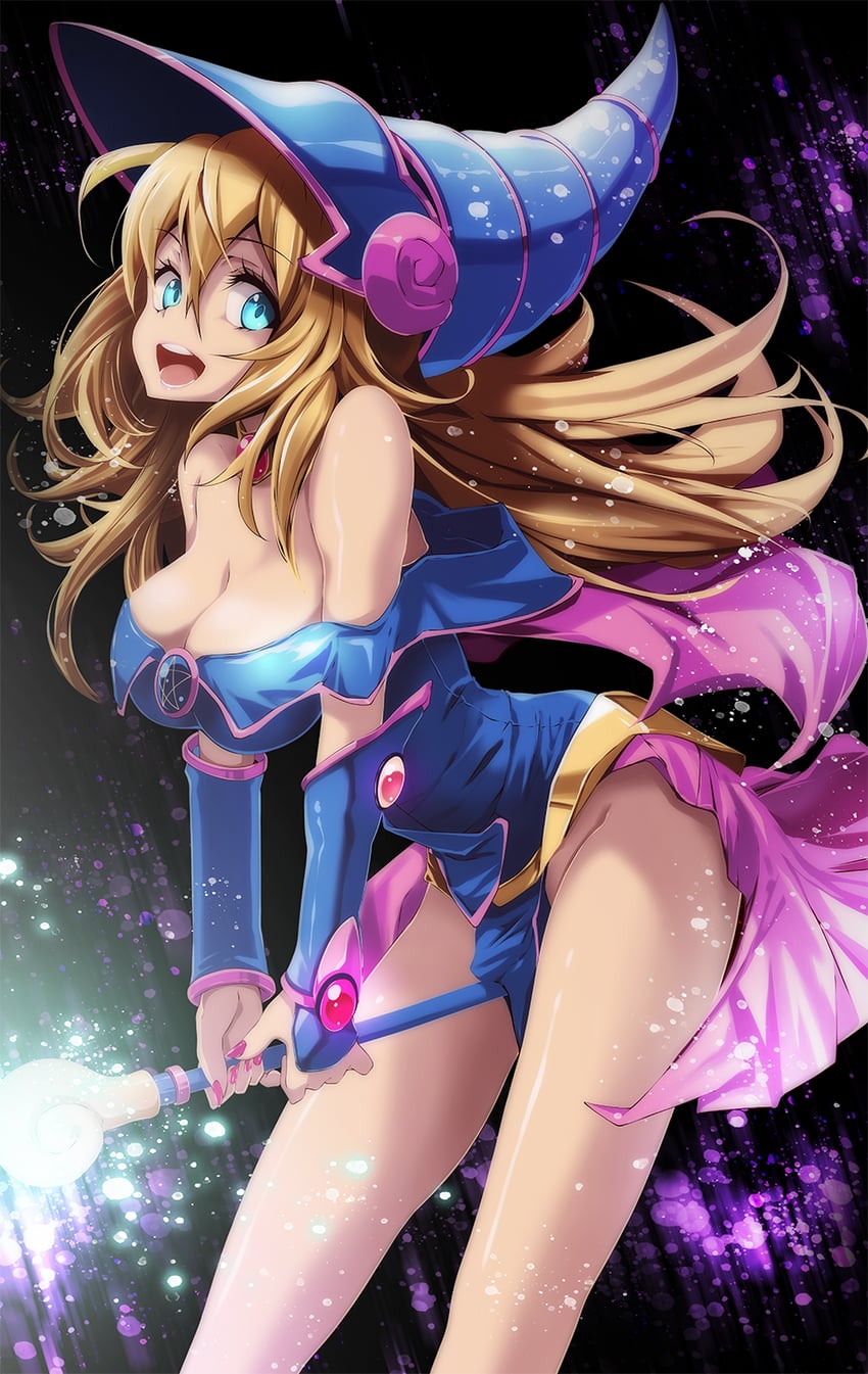 dark magician girl (yu-gi-oh!) drawn by tsukishiro_saika