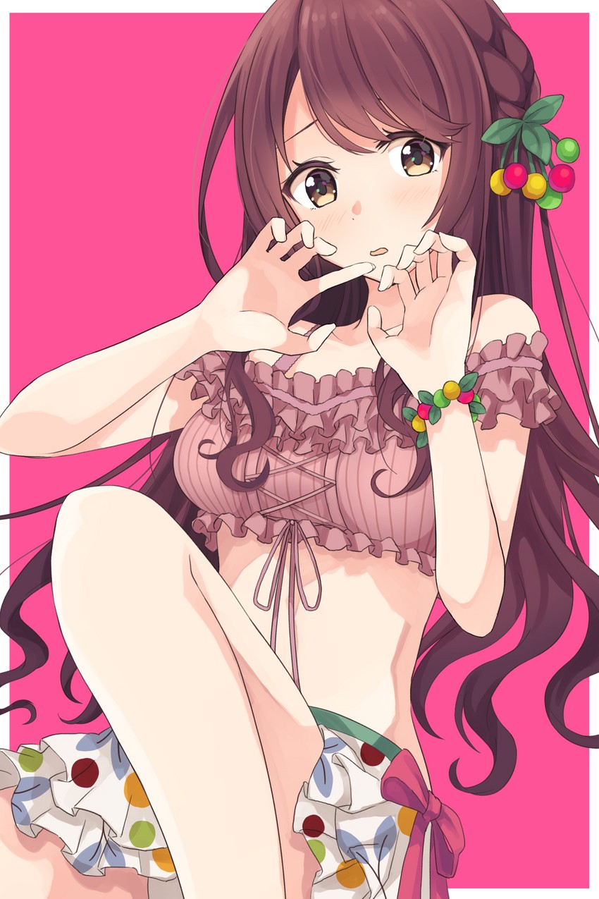 osaki tenka (idolmaster and 1 more) drawn by shirousagi_una