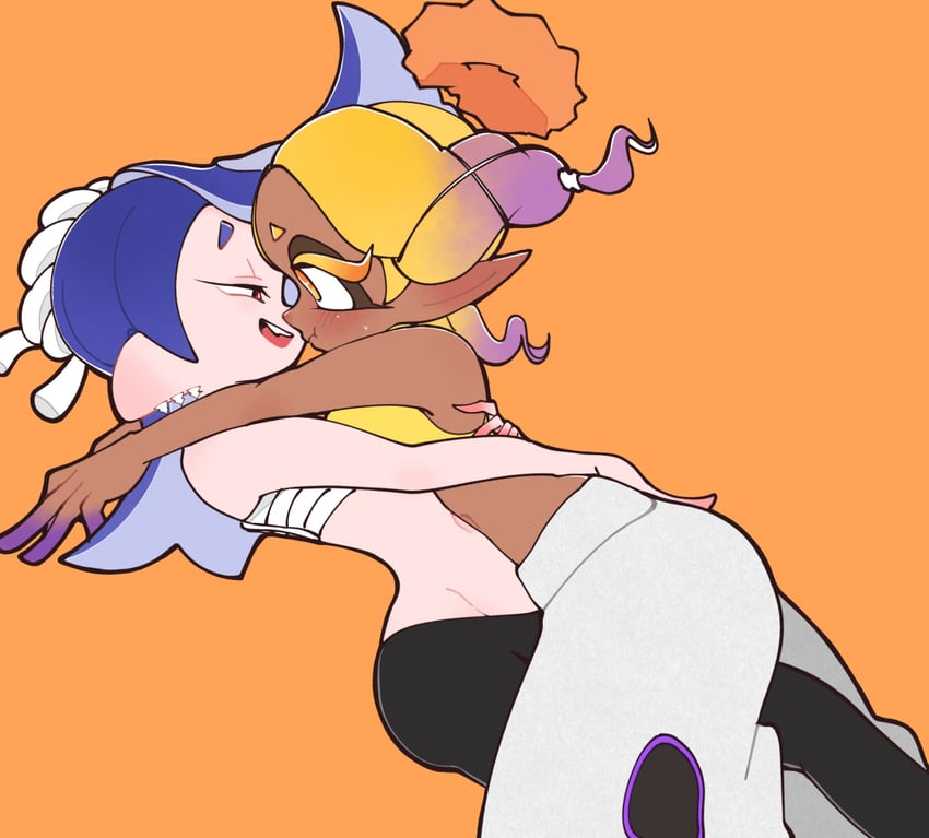 shiver and frye (splatoon and 1 more) drawn by 333surimi