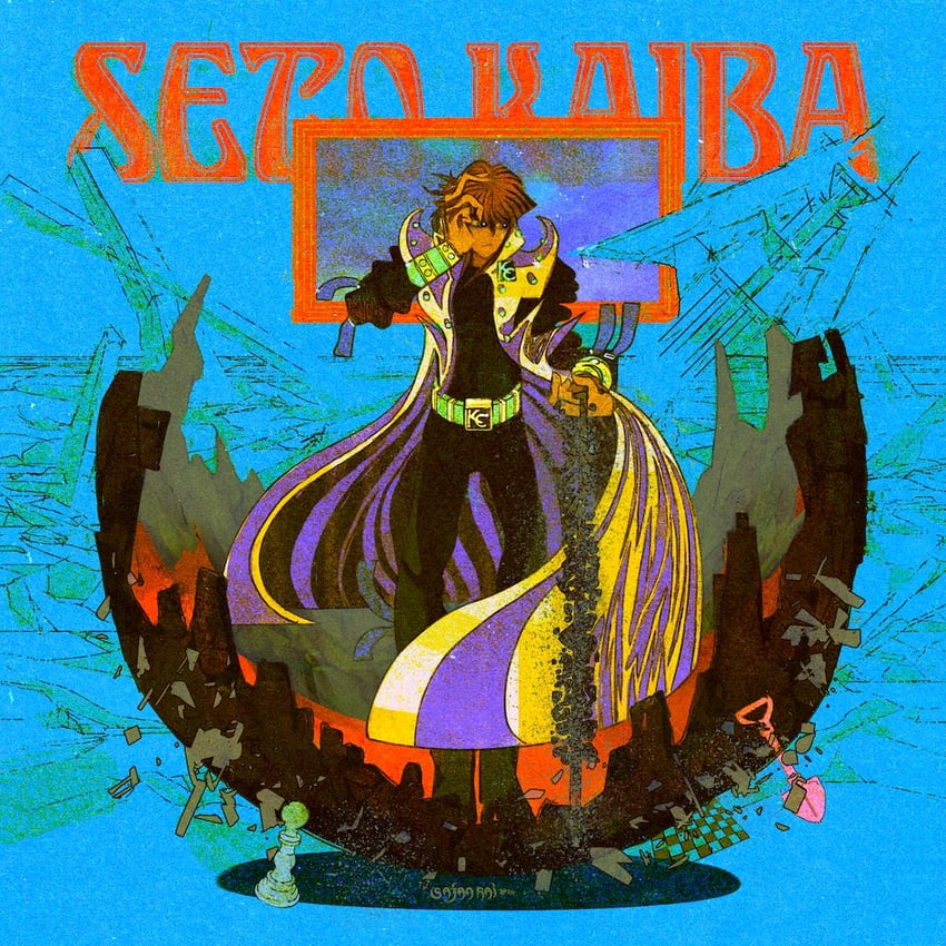 kaiba seto (yu-gi-oh! and 1 more) drawn by sajanrai