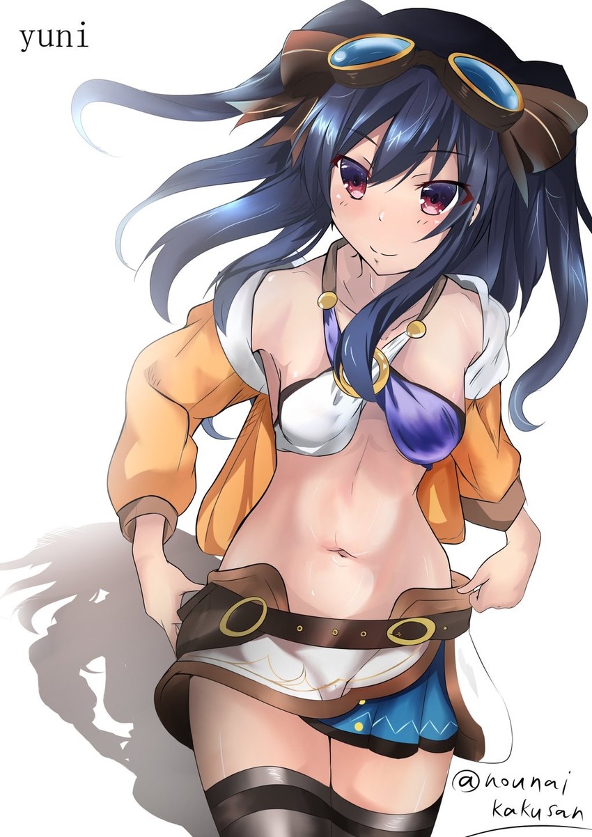 uni (neptune and 1 more) drawn by misaki_(nounaikakusan)