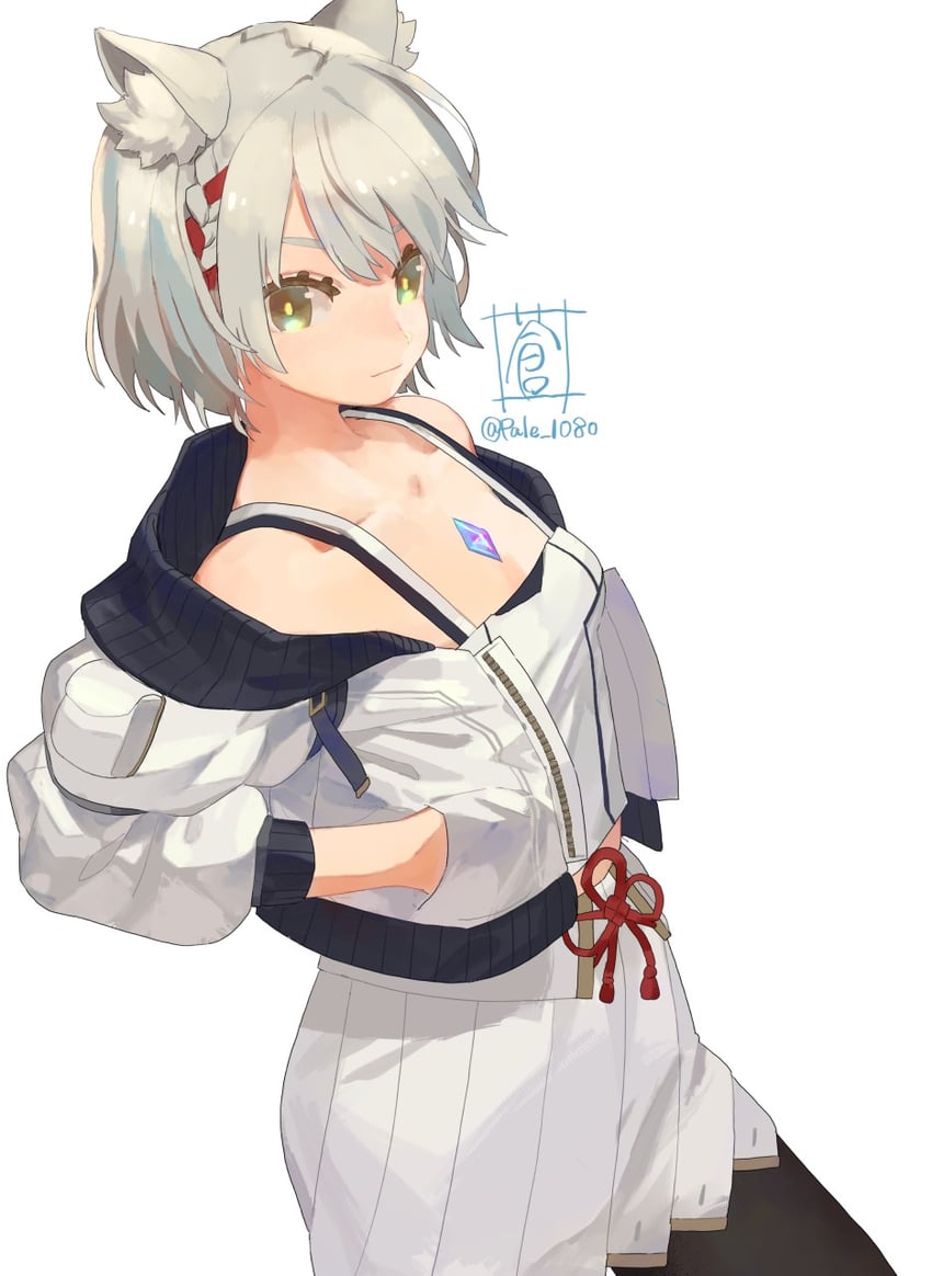 mio (xenoblade chronicles and 1 more) drawn by sou_(pale_1080)