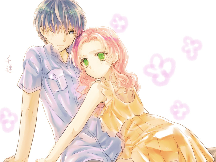 hayami rinka and chiba ryuunosuke (ansatsu kyoushitsu) drawn by fujimi_(deathnet)