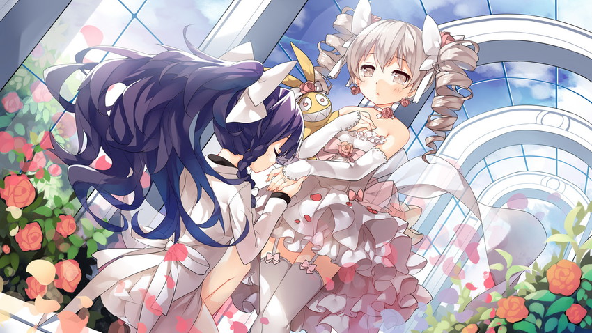 raiden mei, bronya zaychik, and homu (honkai and 1 more) drawn by saru