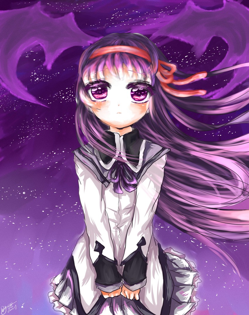 akemi homura (mahou shoujo madoka magica and 1 more) drawn by mao_yue