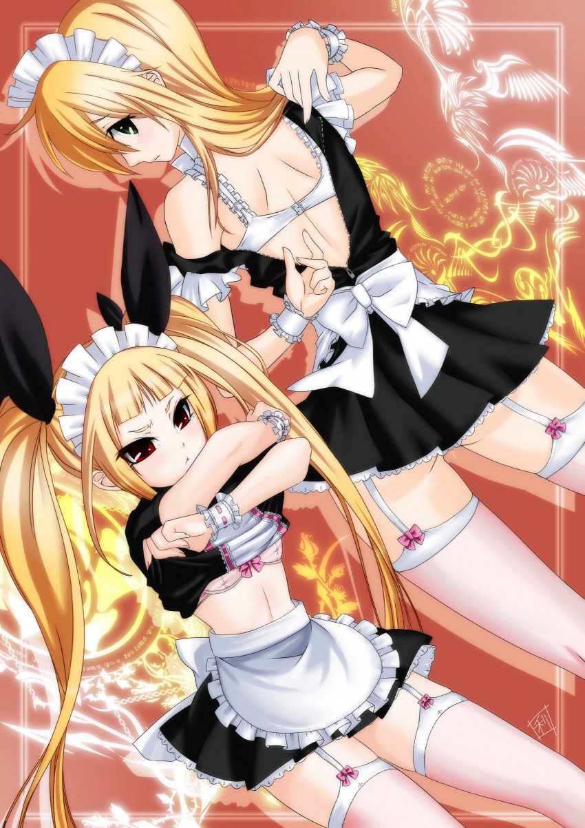 noel vermillion and rachel alucard (blazblue and 1 more)