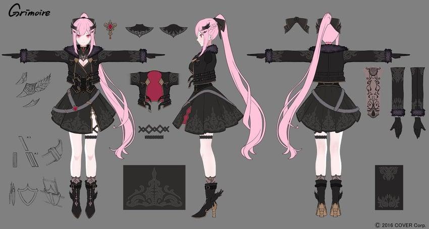 mori calliope (hololive and 1 more) drawn by yako_mashiro