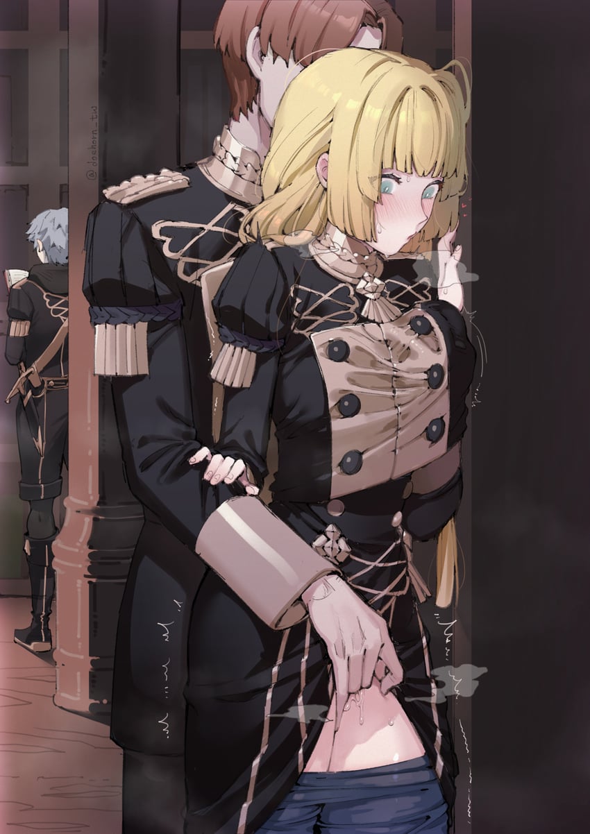 ingrid brandl galatea and ashe ubert (fire emblem and 1 more) drawn by doehorn