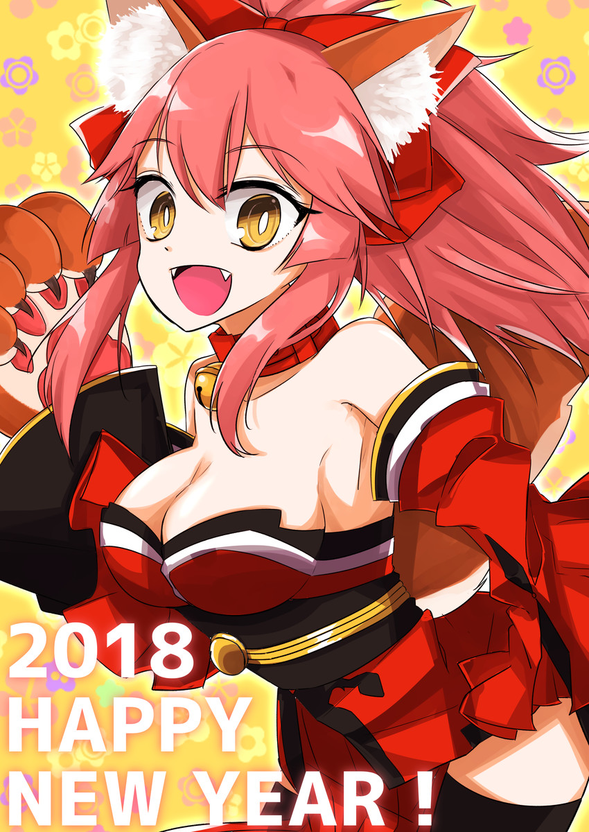 tamamo and tamamo cat (fate and 1 more) drawn by hoshitsuyu