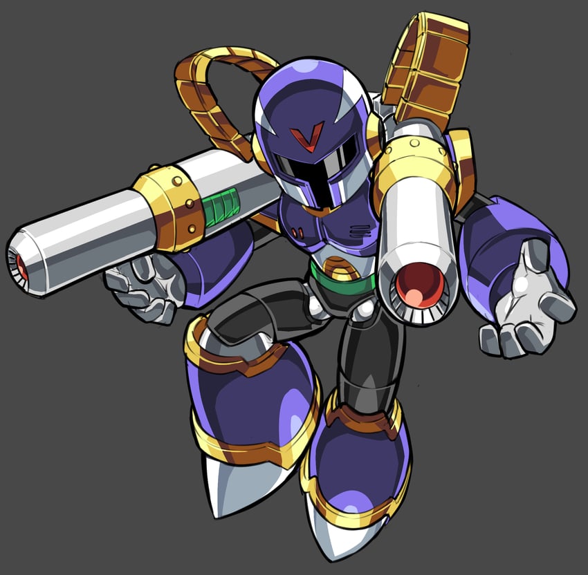 vile (mega man and 1 more) drawn by pillar_buster
