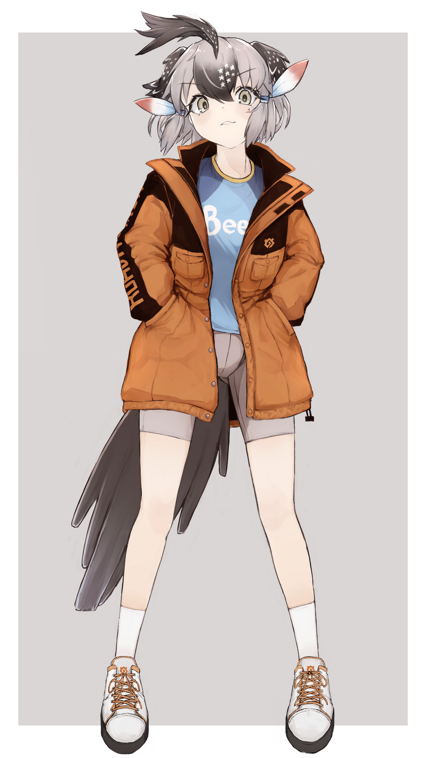 greater roadrunner (kemono friends and 1 more) drawn by alenka