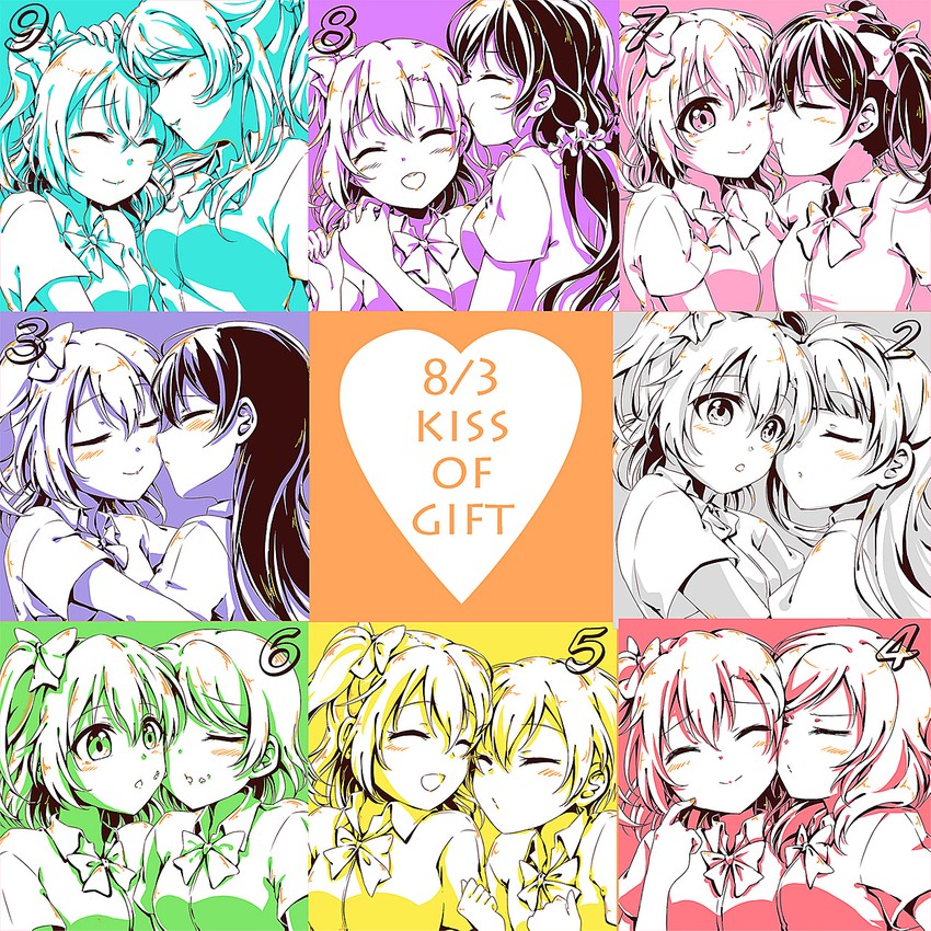 nishikino maki, tojo nozomi, sonoda umi, yazawa nico, ayase eli, and 4 more (love live! and 1 more) drawn by shitone132