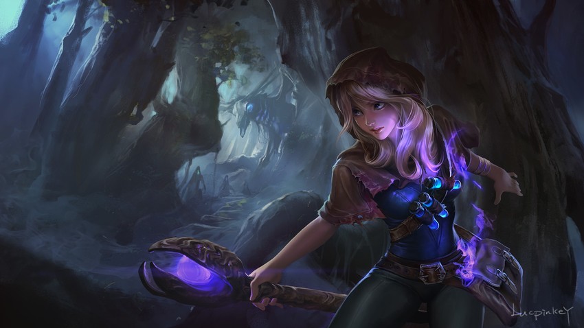 lux and spellthief lux (league of legends) drawn by lucpinkey_l