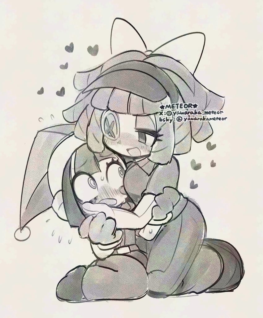 pomni and ragatha (the amazing digital circus) drawn by yawaraka_meteor