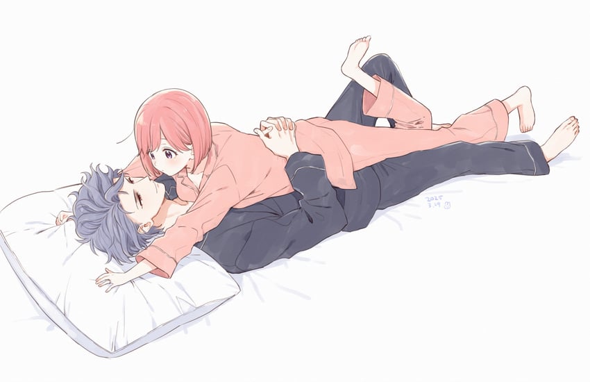 protagonist and shitara seiji (tokimeki memorial and 2 more) drawn by krudears