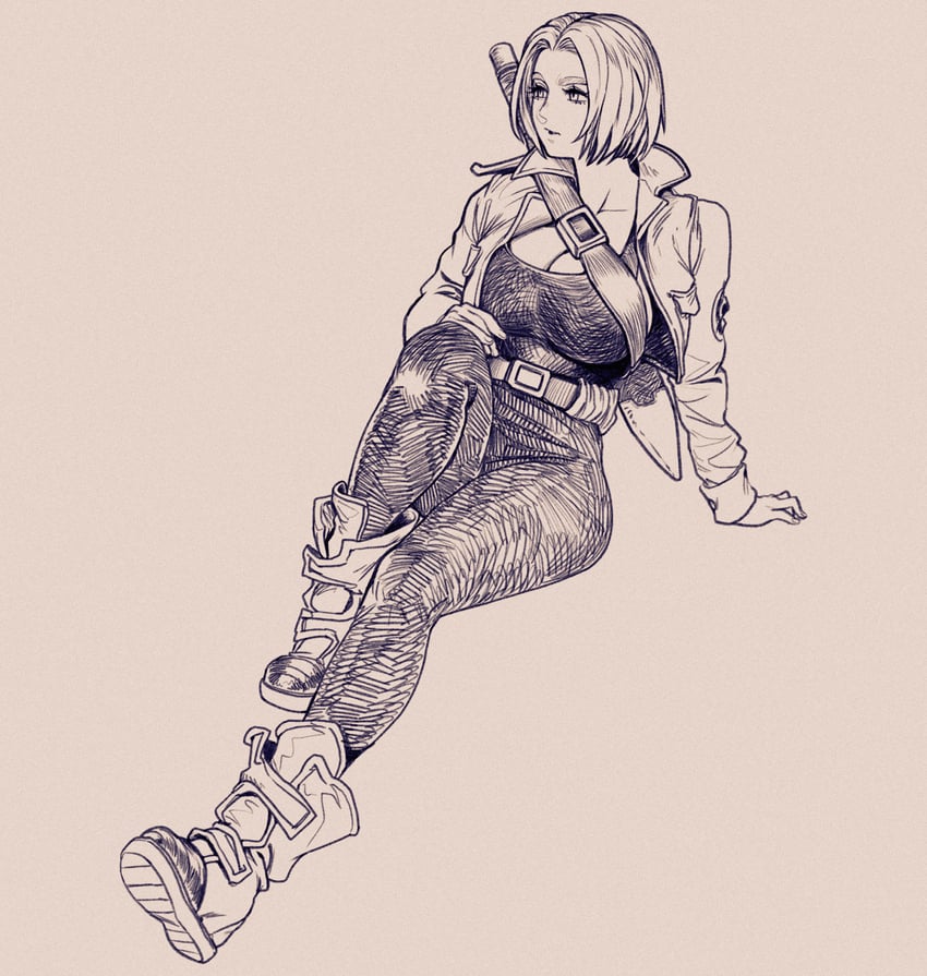 trunks (dragon ball and 1 more) drawn by robo_ink
