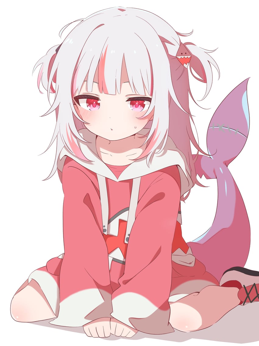 gawr gura (hololive and 2 more) drawn by ryu160303