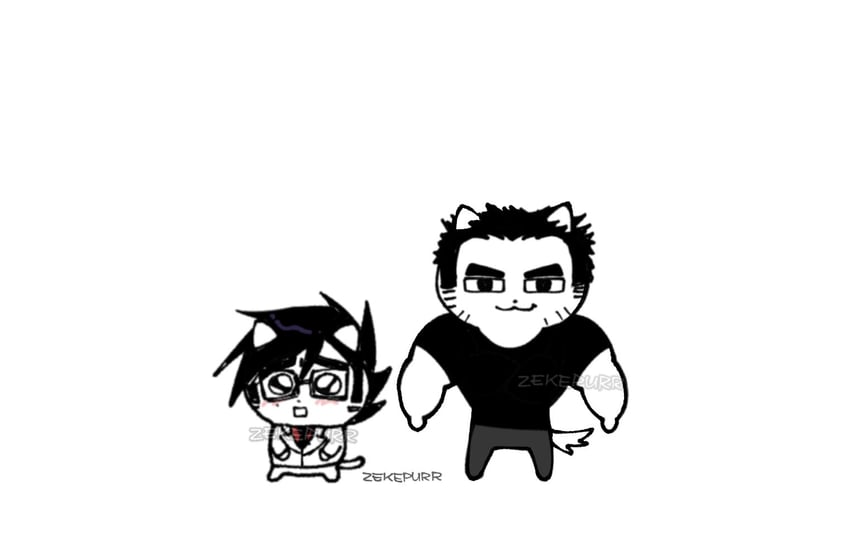 lucas lee and gideon graves (scott pilgrim and 1 more) drawn by zeke_(zekepurr)