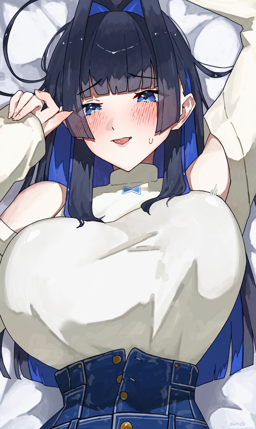 ouro kronii (hololive and 1 more) drawn by ewn