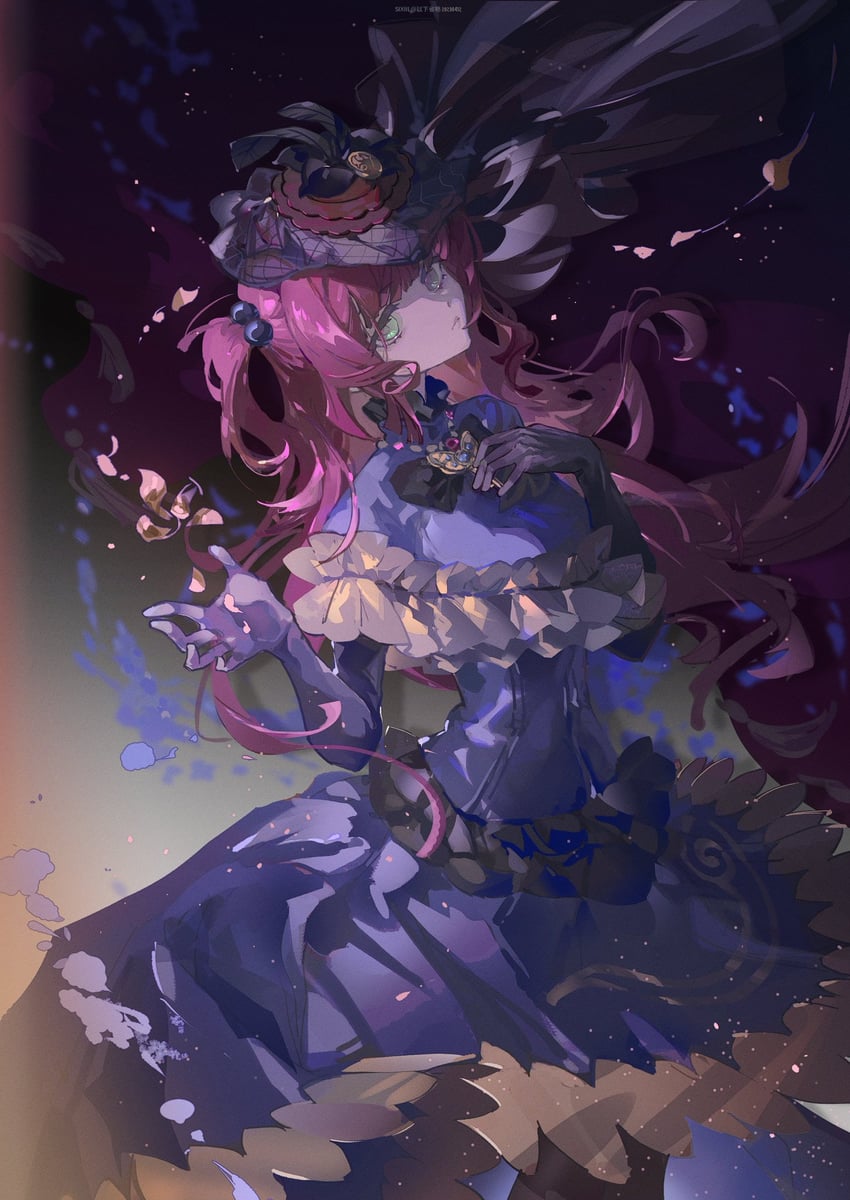 ushiromiya ange and ange beatrice (umineko no naku koro ni) drawn by sixii