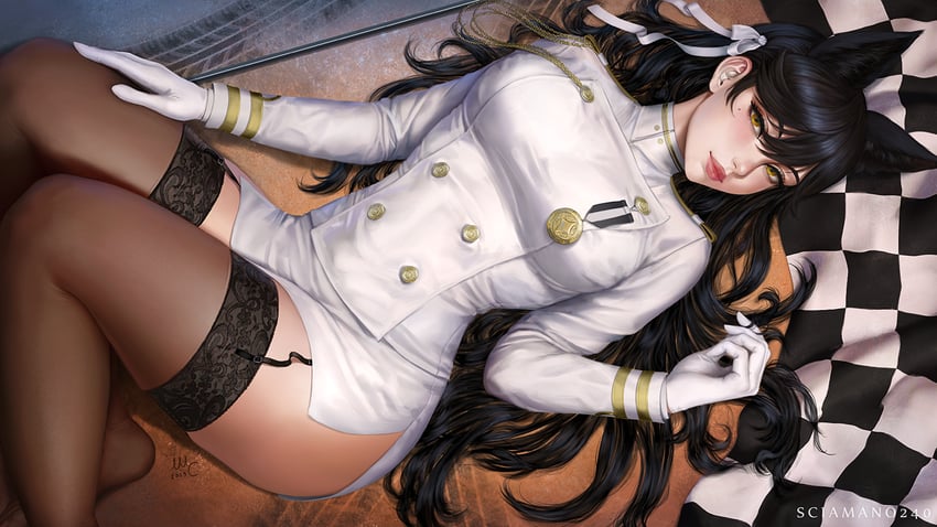 atago (azur lane) drawn by sciamano240