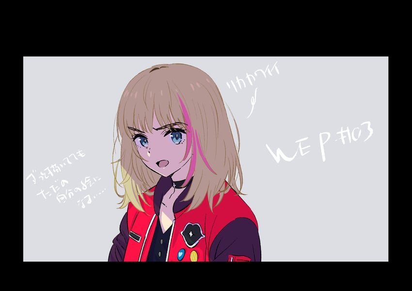 kawai rika (wonder egg priority) drawn by kerorira