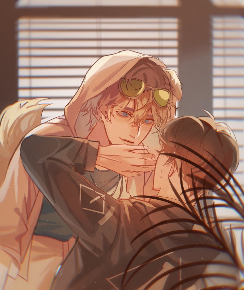 doctor, male doctor, and tequila (arknights) drawn by yanshaotang