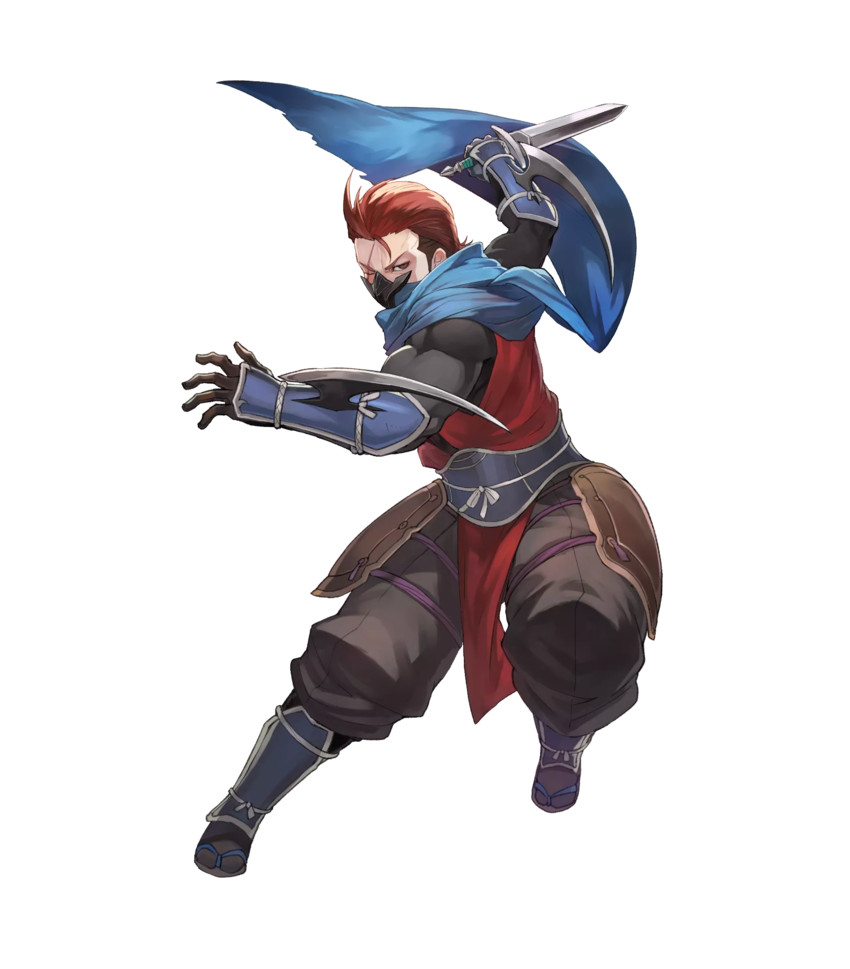 saizo (fire emblem and 2 more) drawn by lack