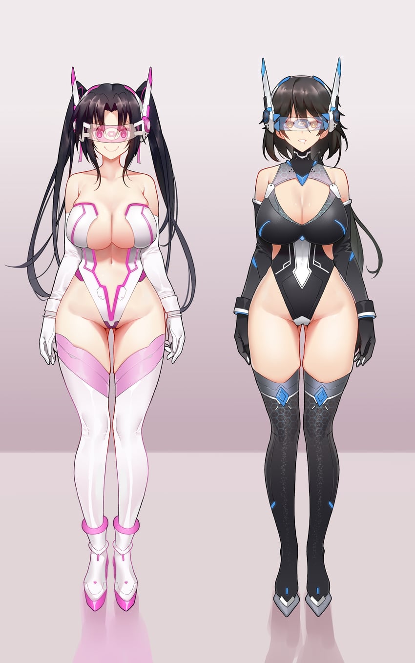 serafall leviathan and orimura chifuyu (high school dxd and 1 more) drawn by ninai