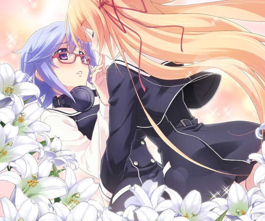 kurusu nono and kazuki hana (chaos;child) drawn by sasaki_mutsumi