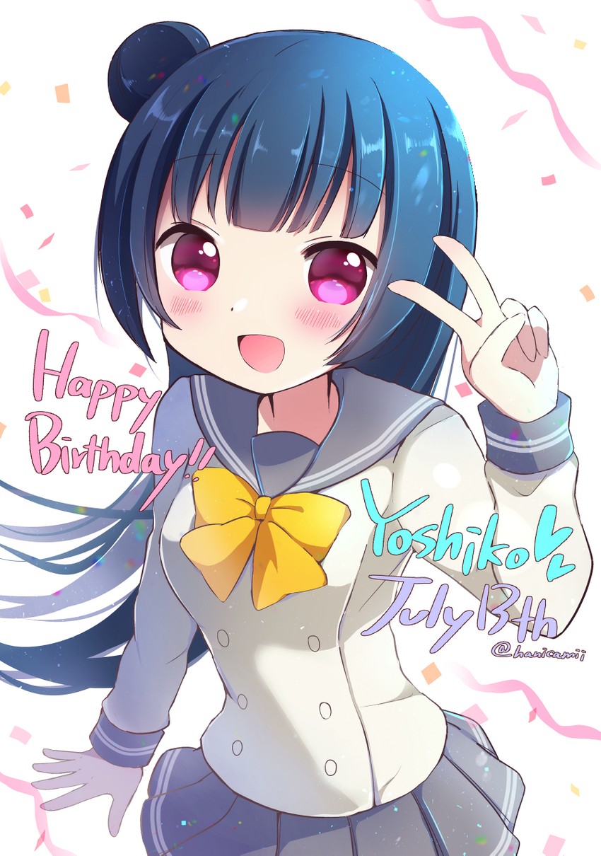 tsushima yoshiko (love live! and 1 more) drawn by mikurun