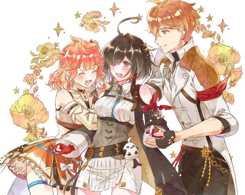 yumia liessfeldt, isla von duerer, and viktor von duerer (atelier and 1 more) drawn by satsu