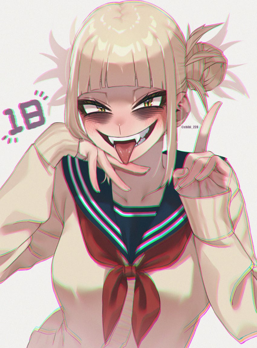 toga himiko (boku no hero academia) drawn by chibi_228