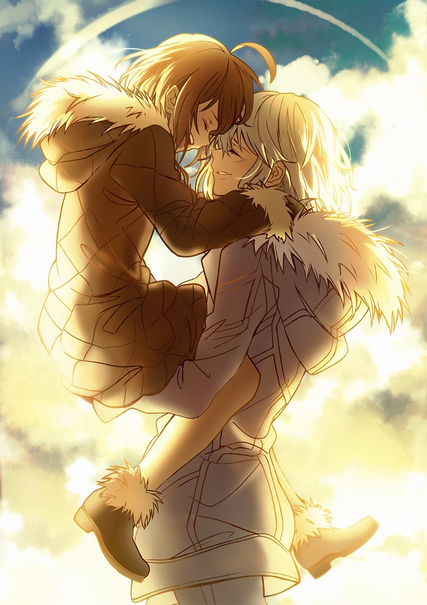 accelerator and last order (toaru majutsu no index and 1 more) drawn by kagura_kurosaki