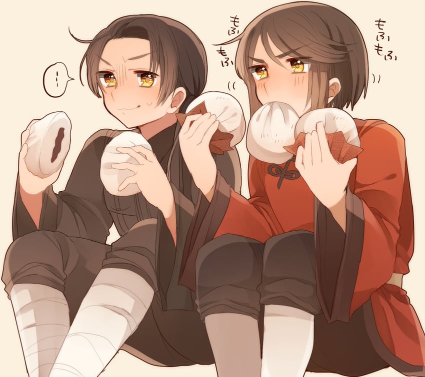 china and hong kong (axis powers hetalia) drawn by ninonuko